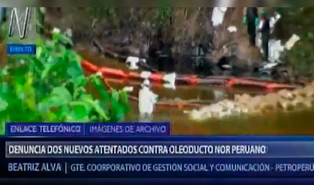 Petroperú denunció nuevos atentados contra Oleoducto Norperuano [VIDEO]