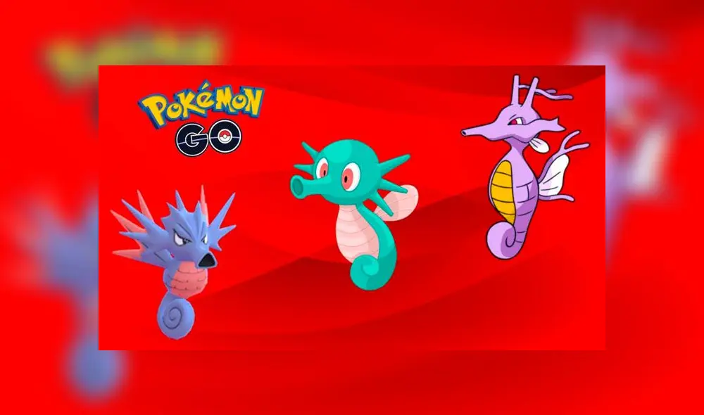 Las calles se llenarán de Horsea en estado salvaje. Las calles se llenarán de Horsea en estado salvaje.