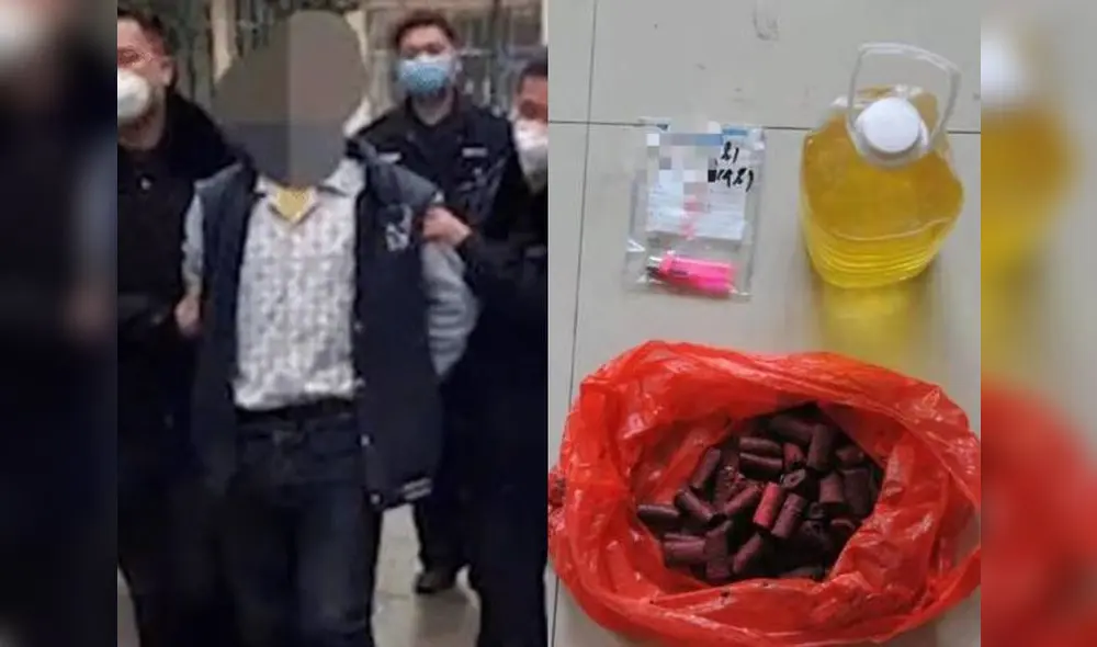 Un chino intentó prenderse fuego tras la cancelación de su fiesta por cuarentena. Foto: Difusión. Un chino intentó prenderse fuego tras la cancelación de su fiesta por cuarentena. Foto: Difusión.