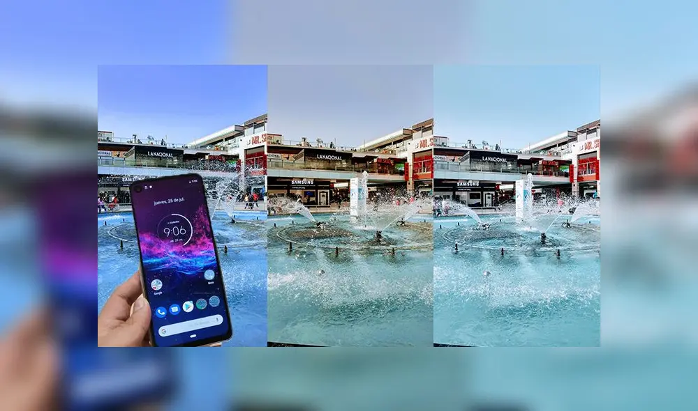 Algunos ejemplos de los filtros del Motorola One Action. Foto: Daniel Robles Algunos ejemplos de los filtros del Motorola One Action. Foto: Daniel Robles