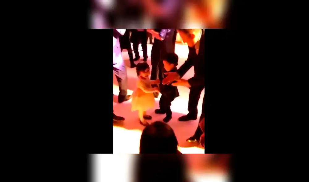 Vía Facebook: niño tiene una agresiva acción cuando le quitaron su pareja de baile [VIDEO]