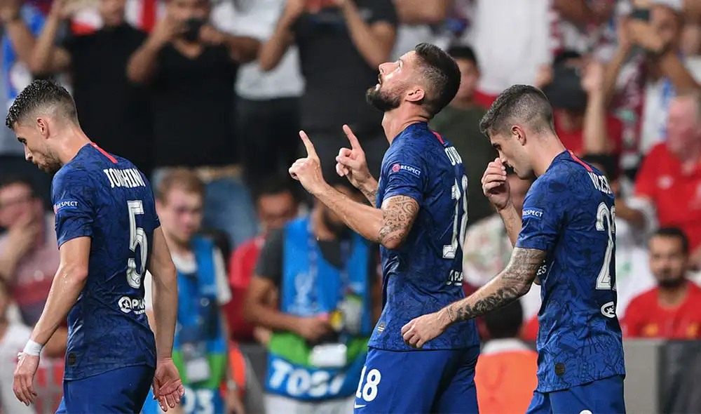 Liverpool vs. Chelsea: gol de Giroud Liverpool vs. Chelsea: gol de Giroud