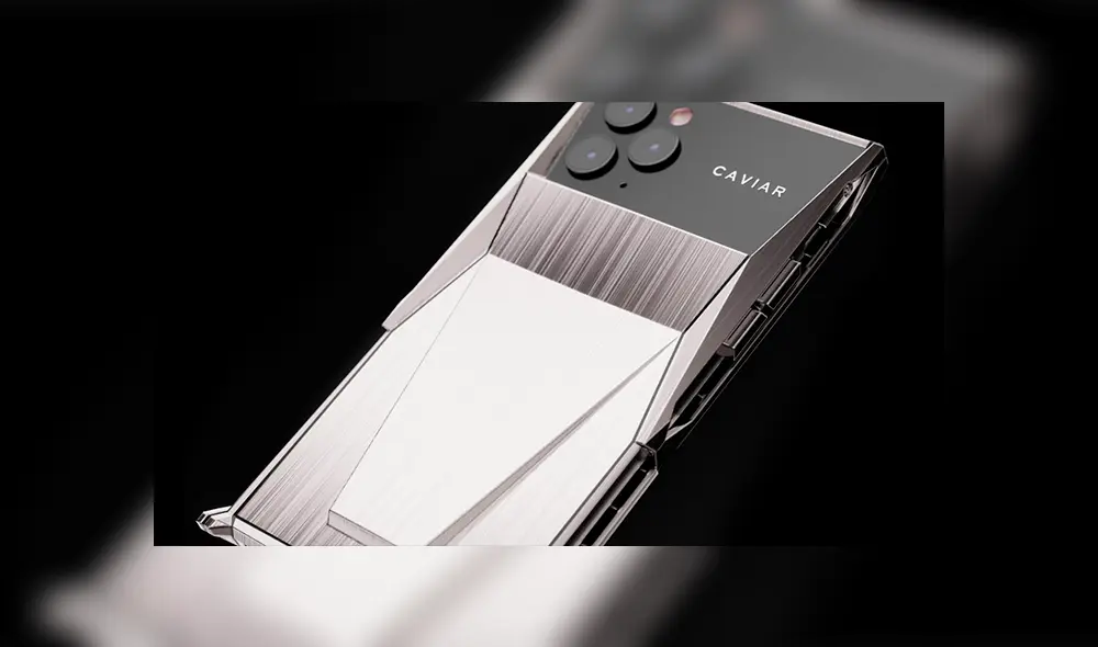 Conoce el nuevo iPhone 11 Pro inspirado en el Cybertruck de Tesla. | Foto: Caviar