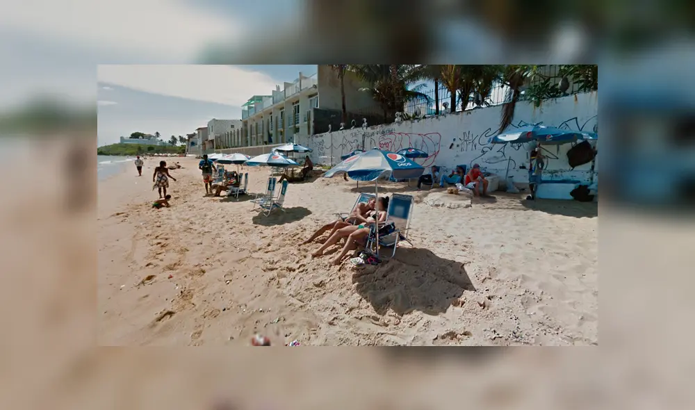 Google Maps: Pareja es captada en un íntimo momento en las calurosas playas de Brasil 