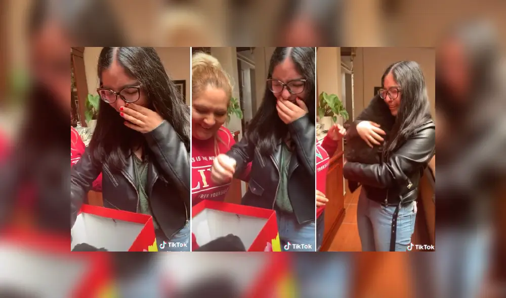 Desliza hacia la izquierda para ver más detalles de la emocionante reacción de este joven. (Foto: captura) Desliza hacia la izquierda para ver más detalles de la emocionante reacción de este joven. (Foto: captura)