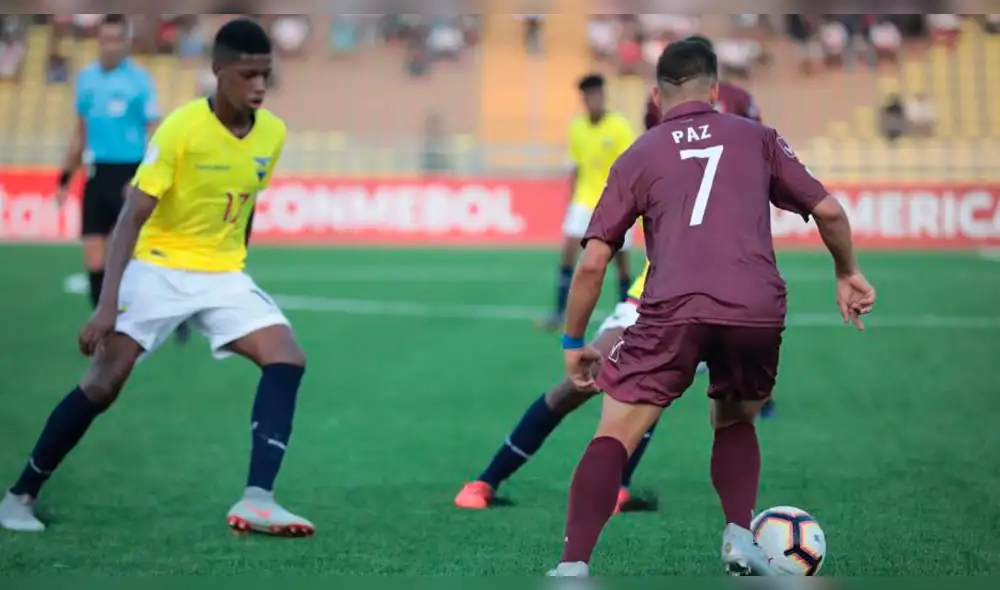 Venezuela y Ecuador empataron 1-1 en el primer partido del Sudamericano Sub 17 [RESUMEN]