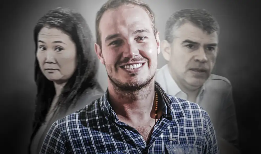 Keiko Fujimori y Julio Guzmán aparecen en el segunda y tercer lugar respectivamente. Composición: La República.