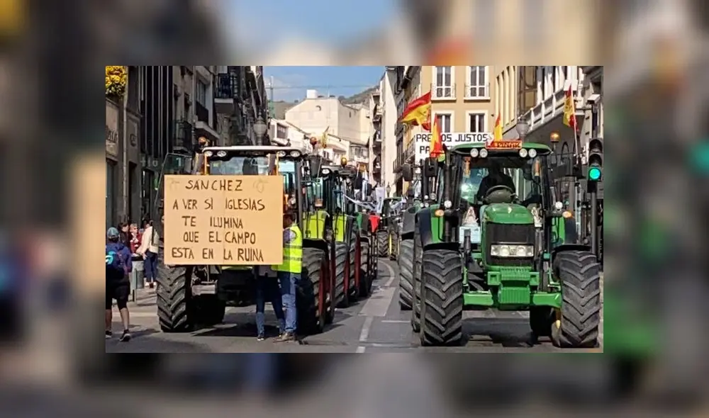 La protesta tiene como finalidad exigir el precio justo del olivar. (Foto: Ideal)