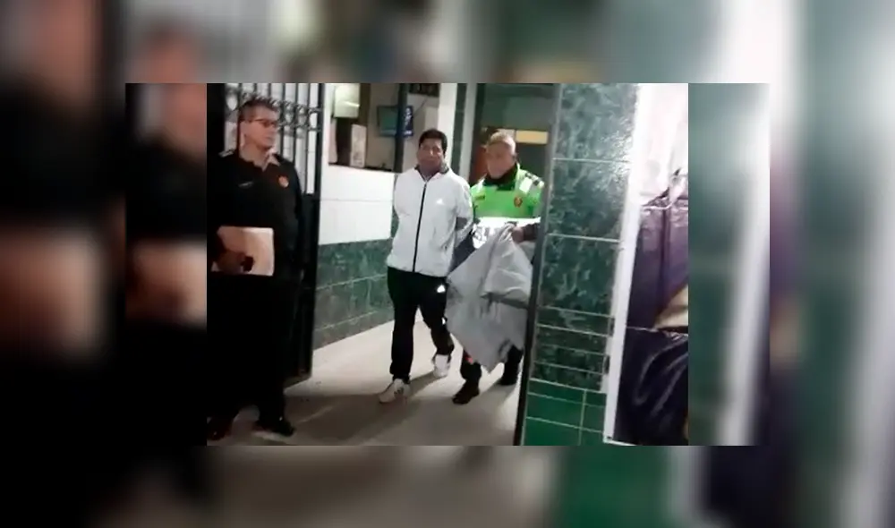 Joule Handi Vila fue capturado y llevado a la comisaría de Puente Piedra.