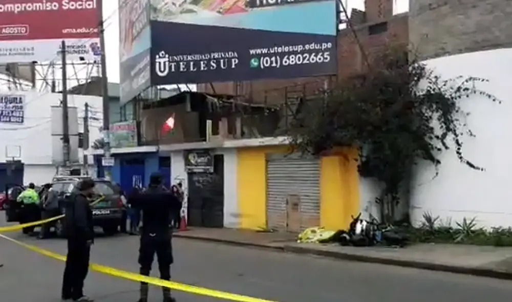 Según testigos, los sujetos habrían estado en estado de ebriedad. Foto: Captura. Según testigos, los sujetos habrían estado en estado de ebriedad. Foto: Captura.