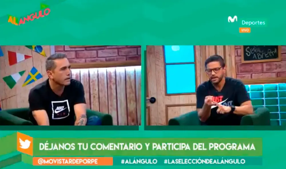 José Chavarri y Pedro Eloy García tuvieron una acalorada discusión por la situación actual de Christian Cueva.