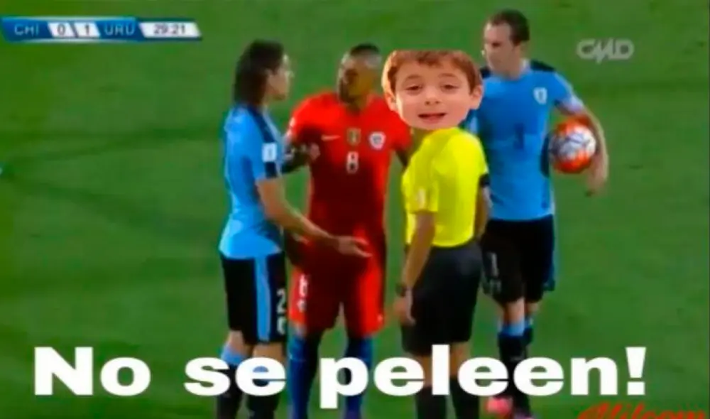 Uruguay derrotó a Chile 1-0 y los hilarantes memes no se hicieron esperar.