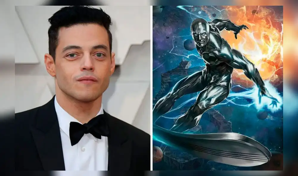 Rami Malek como Silver Surfer