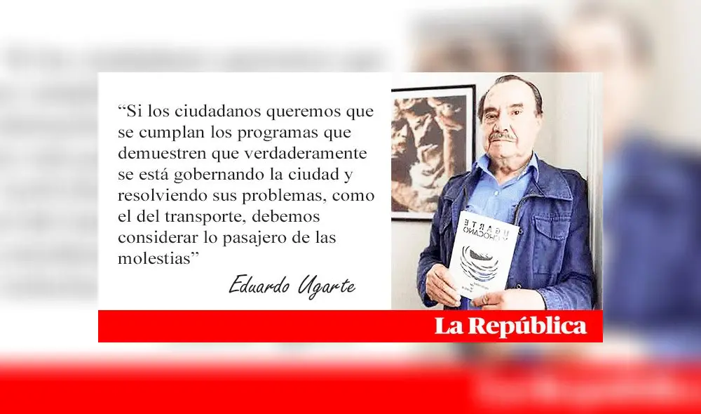 Las molestias pasan, las obras quedan