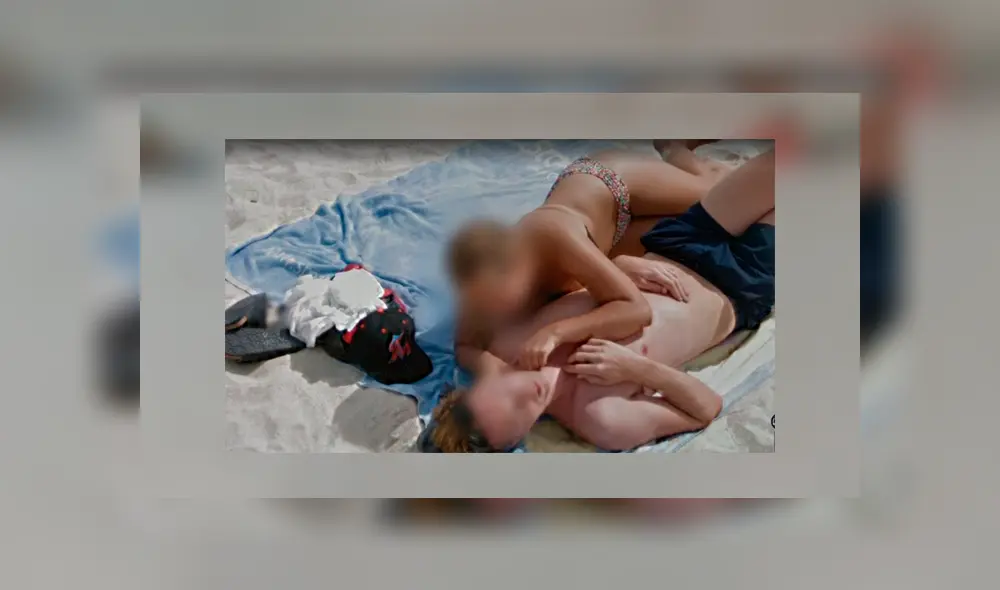 Google Maps: cámaras captan íntimo momento de pareja de novios en paradisíacas playas [FOTOS]