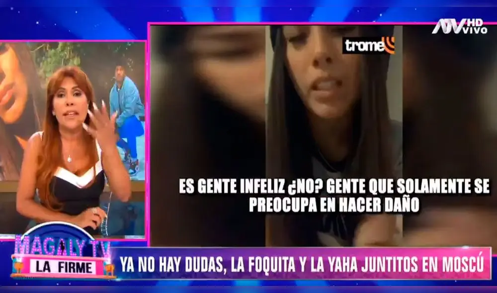 Magaly Medina asegura que Yahaira Plasencia y Jefferson Farfán estarían juntos en Rusia