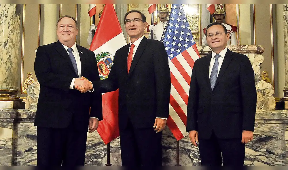 Secretario de Estado de EEUU evitó hablar de extradición de Toledo