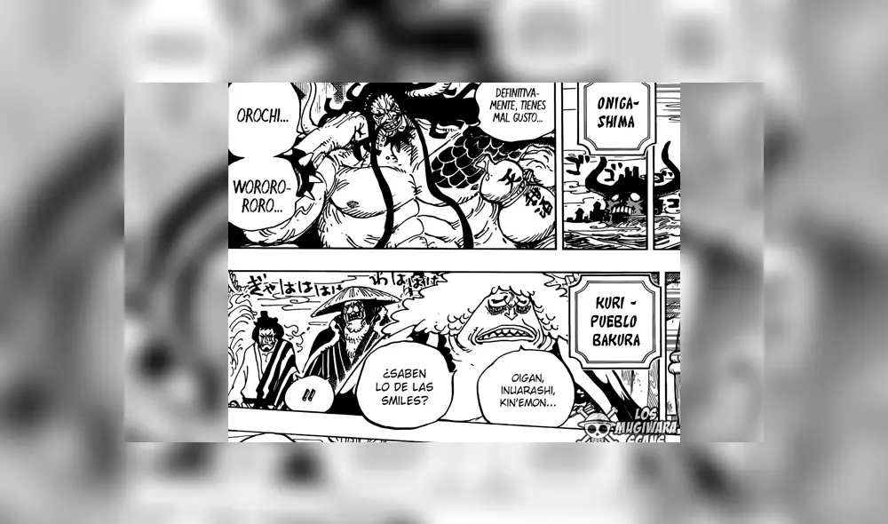 One Piece manga 943: ¡Revelan el secreto de las "Smile"! Zoro y Sanji se encuentran One Piece manga 943: ¡Revelan el secreto de las "Smile"! Zoro y Sanji se encuentran