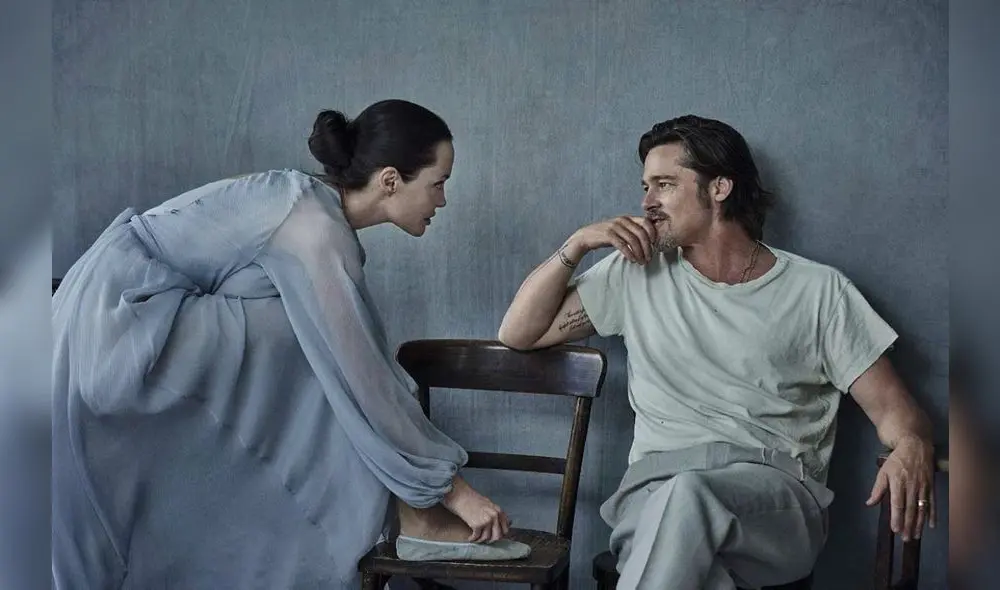 Angelina Jolie da su brazo a torcer y le pide ayuda a Brad Pitt [FOTOS]