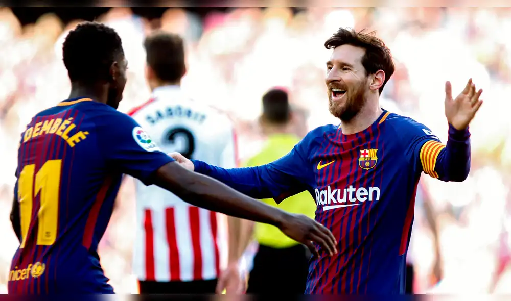 FC Barcelona venció 2-0 al Athletic de Bilbao y sacó gran ventaja en la Liga Santander [Resumen + goles]