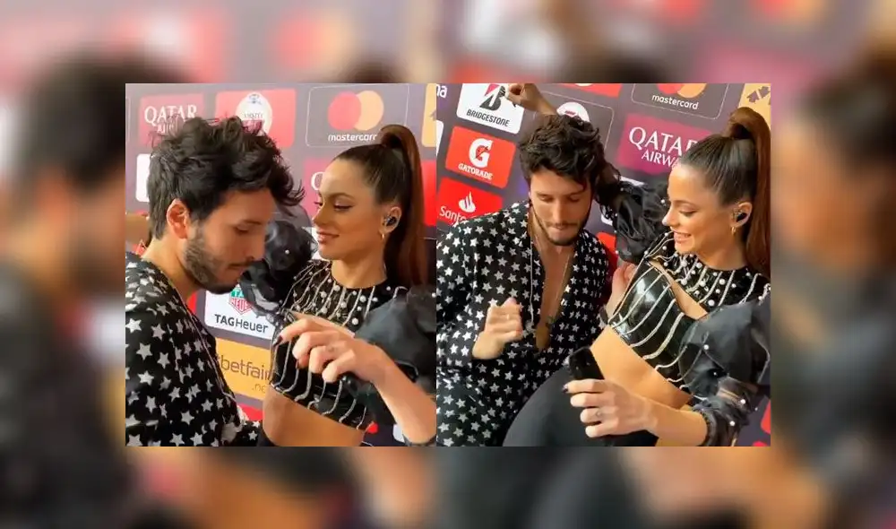 Sebastián Yatra y Tini protagonizan tierno baile antes de su show en el Monumental [VIDEO]