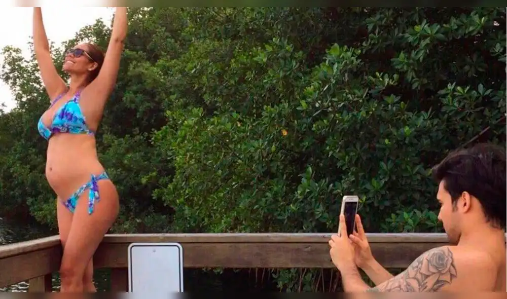 ¿Karen Schwarz y Ezio Oliva se convertirán en padres por segunda vez?[VIDEO]