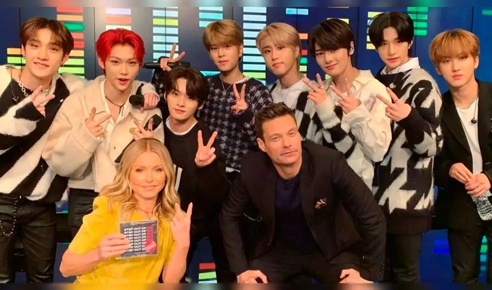 Stray Kids en el show de Kelly y Ryan