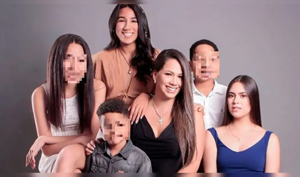 Melissa Klug posa con todos sus hijos en tierna foto.