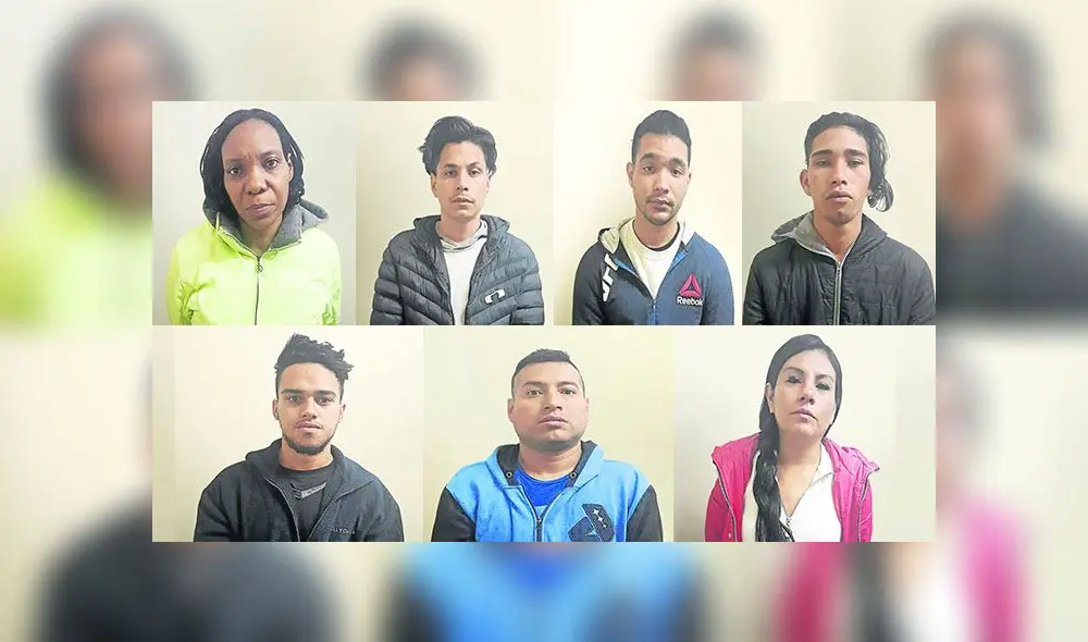 Detienen a banda de venezolanos en Arequipa Detienen a banda de venezolanos en Arequipa