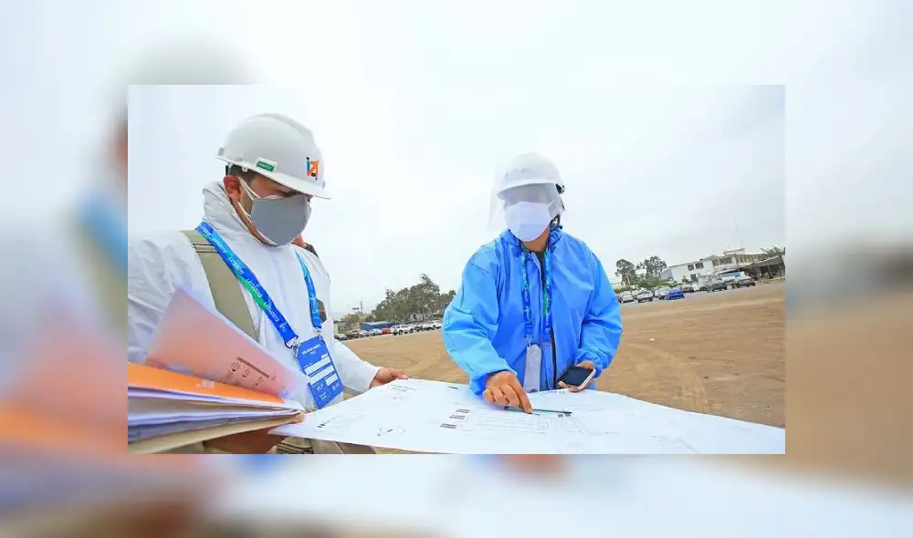 Hospitales temporales estarán listo antes del 1 de junio. Foto: Proyecto Especial Legado.