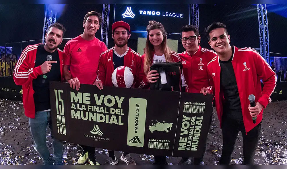 Adidas lleva a la final del Mundial Rusia 2018 a ganador de Tango League Adidas lleva a la final del Mundial Rusia 2018 a ganador de Tango League