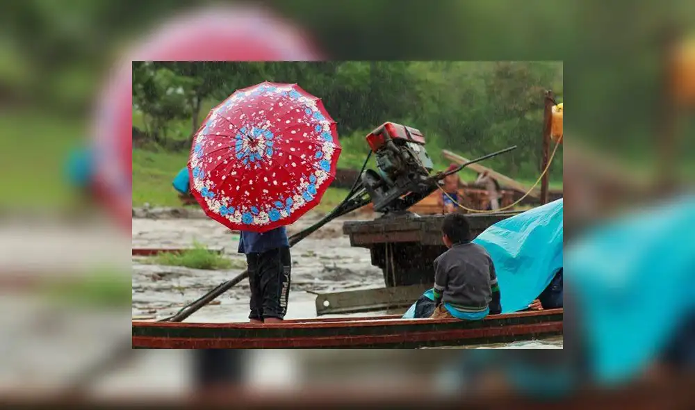 Lluvias en la selva y norte peruano