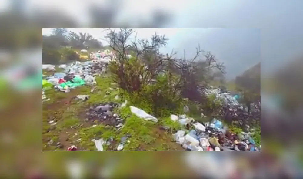 Huaral: denuncian presencia de basura alrededor del complejo arqueológico Rúpac [VIDEO]
