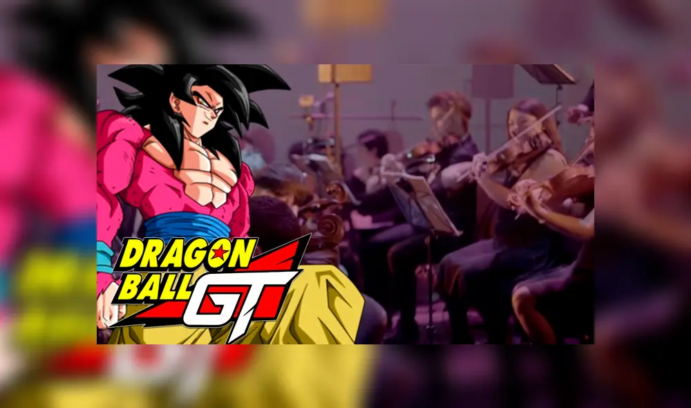 Miles de fans de Dragon Ball Super se han emocionado, luego de escuchar a esta orquesta sinfónica tocando la canción más famosa de Dragon Ball GT. Foto: Captura.