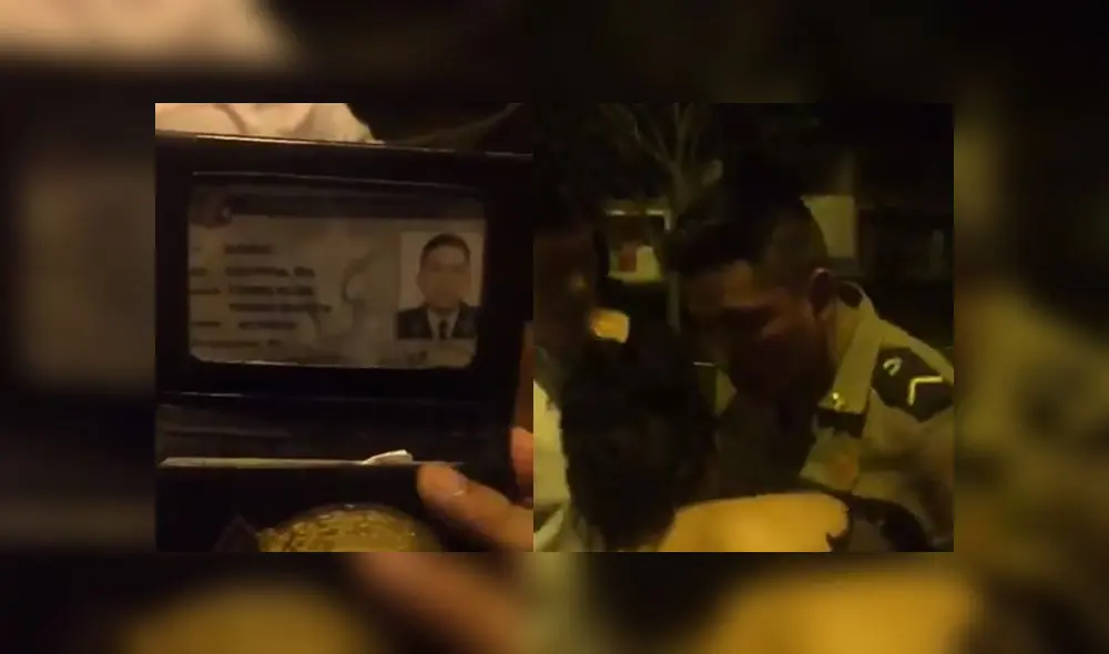 Policía agrede a su pareja en vía pública.