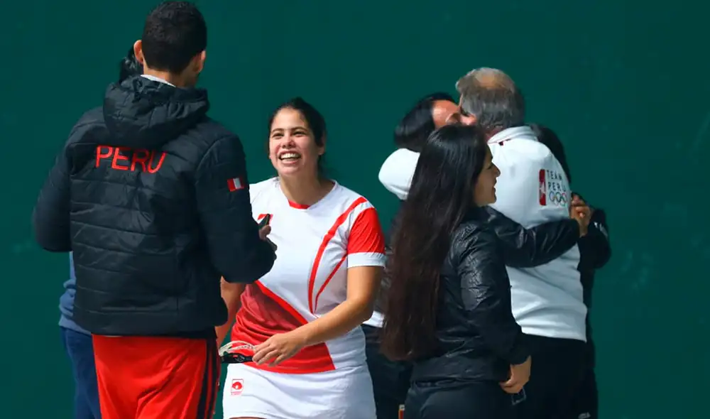 Lima 2019: Mía Rodríguez y Nathaly Paredes logran medalla de bronce para Perú en modalidad de frontenis
