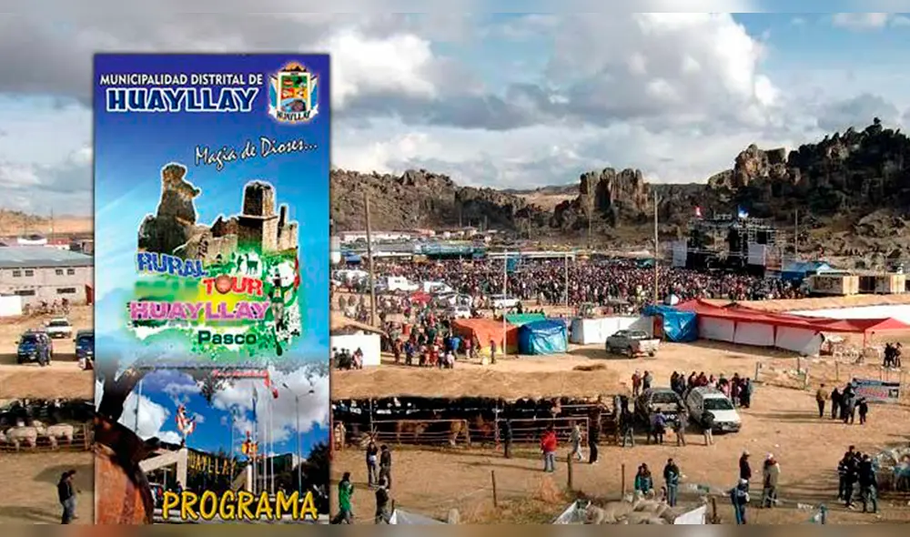 Pasco: quedan pocos días para el inicio del famoso Festival “Rural Tour Huayllay”