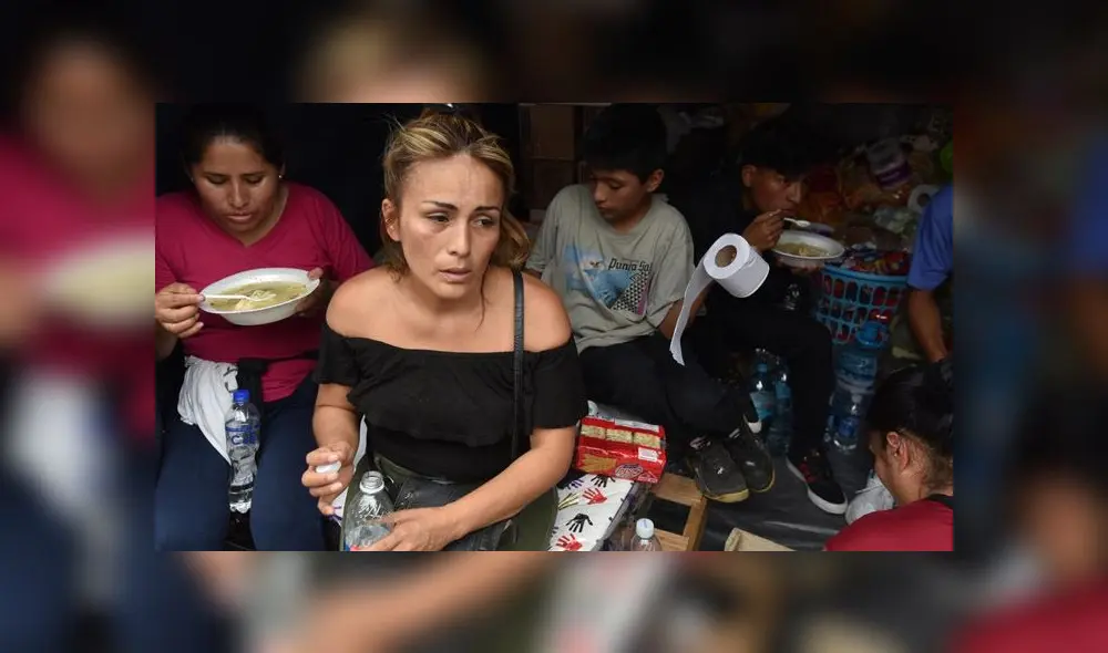 incendio en Villa El Salvador mujer salvó a niño incendio en Villa El Salvador mujer salvó a niño