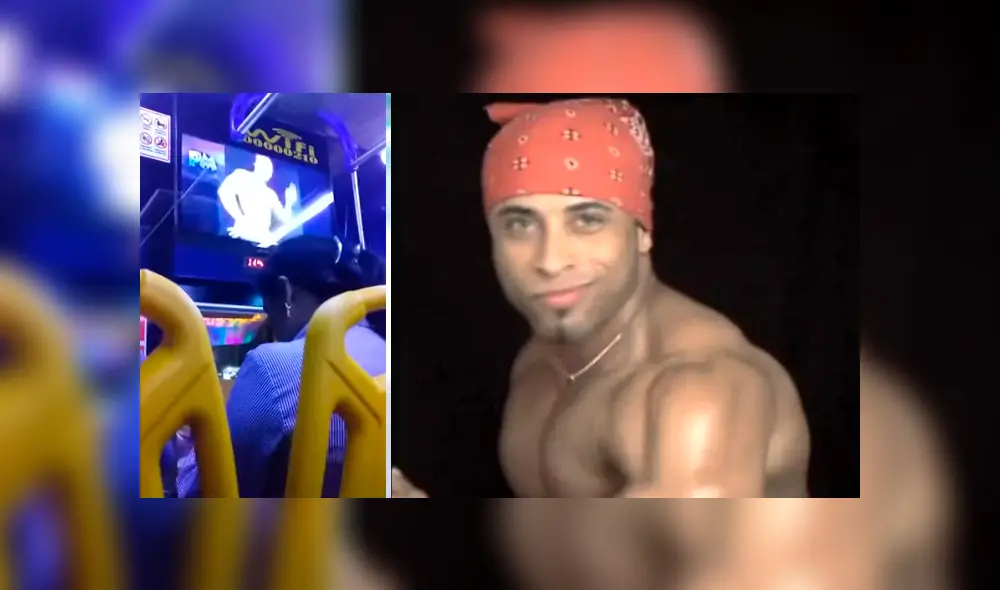 Facebook viral: Chico olvida bajar del bus por quedarse miran el sensual baile de Ricardo Milos [VIDEO]
