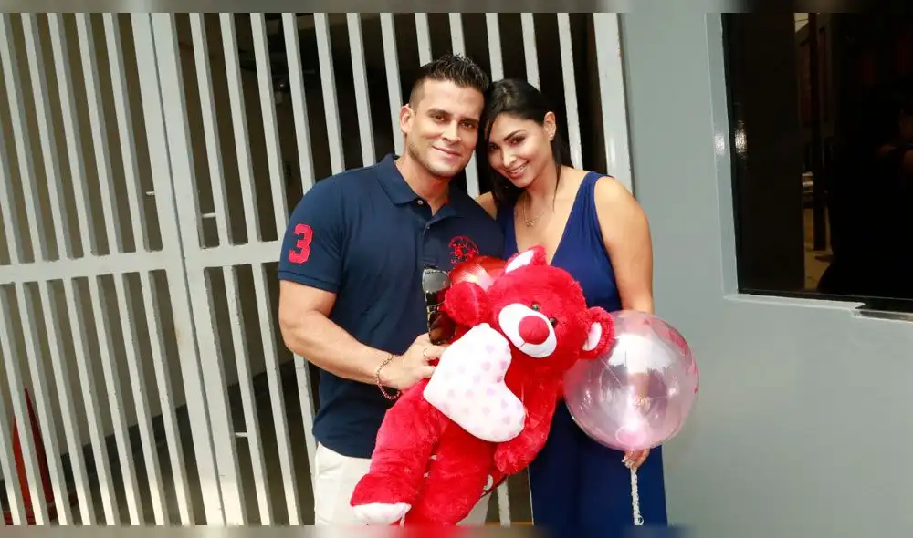 Pamela Franco y Christian Domínguez  Foto: Instagram