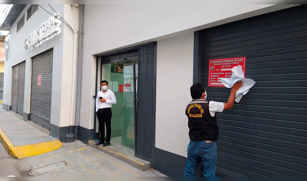 Clausuran funeraria en Piura. Clausuran funeraria en Piura.