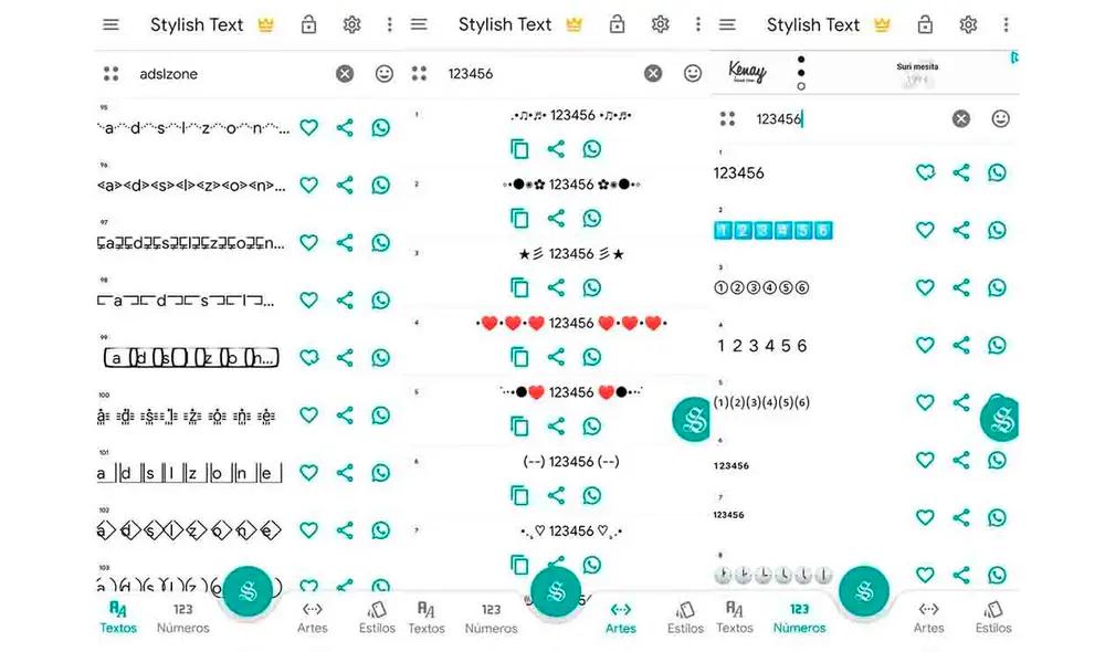 Stylish Text es la app de terceros que encuentras en la Play Store y que puedes usar para cambiar la fuente de WhatsApp en Android. (Fotos: Teknófilo) Stylish Text es la app de terceros que encuentras en la Play Store y que puedes usar para cambiar la fuente de WhatsApp en Android. (Fotos: Teknófilo)