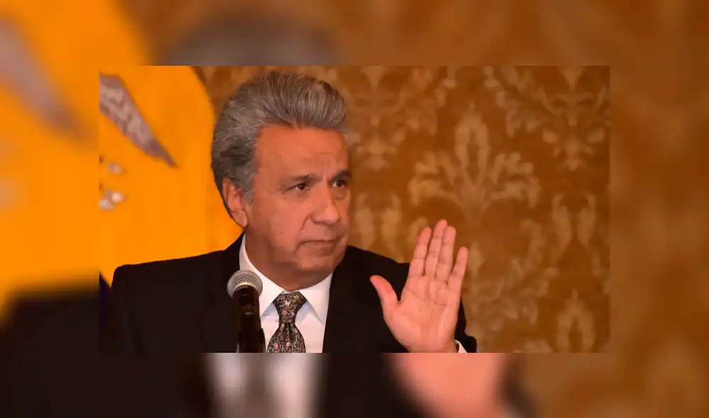 Lenín Moreno se defendió contra críticas de Rafael Correa 