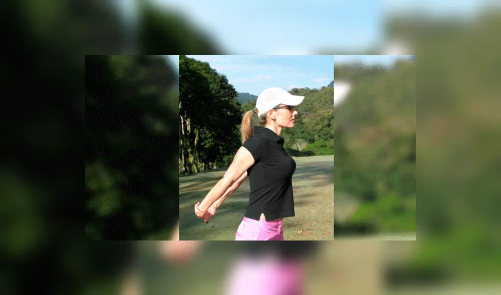 Ejercicios para crecer: estiramiento horizontal