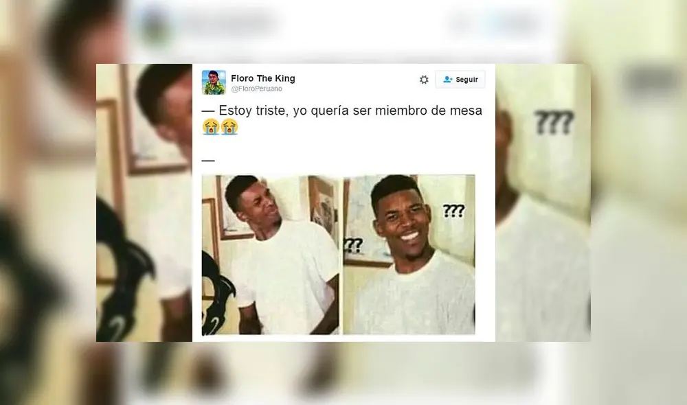 Los mejores memes del sorteo de miembros de mesa. Fuente: Redes Sociales Los mejores memes del sorteo de miembros de mesa. Fuente: Redes Sociales