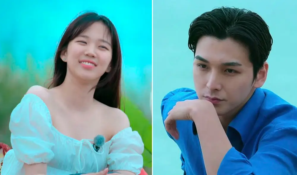 Lee So E y Kim Se Jun se conocieron en el programa "Cielo para dos". Foto: Netflix