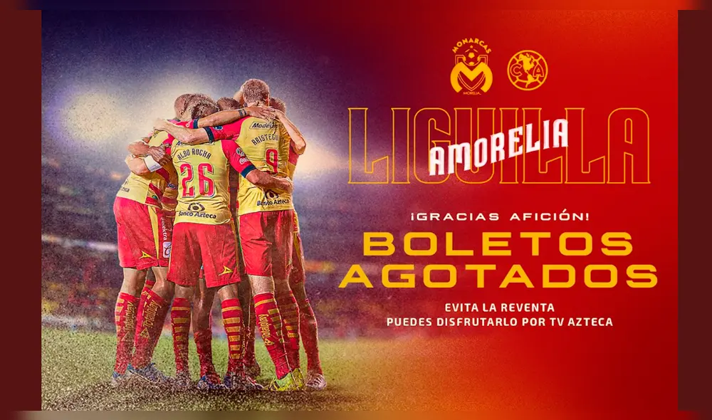 América vs. Morelia EN VIVO por la ida de la semifinal Liga MX.