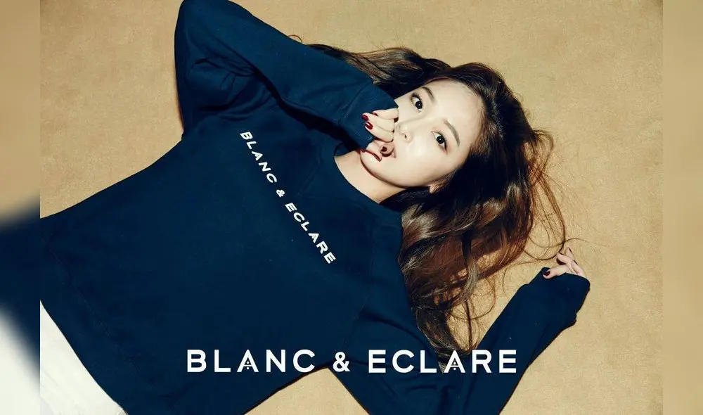 Jessica Jung para su propia marca Blanc & Eclare.