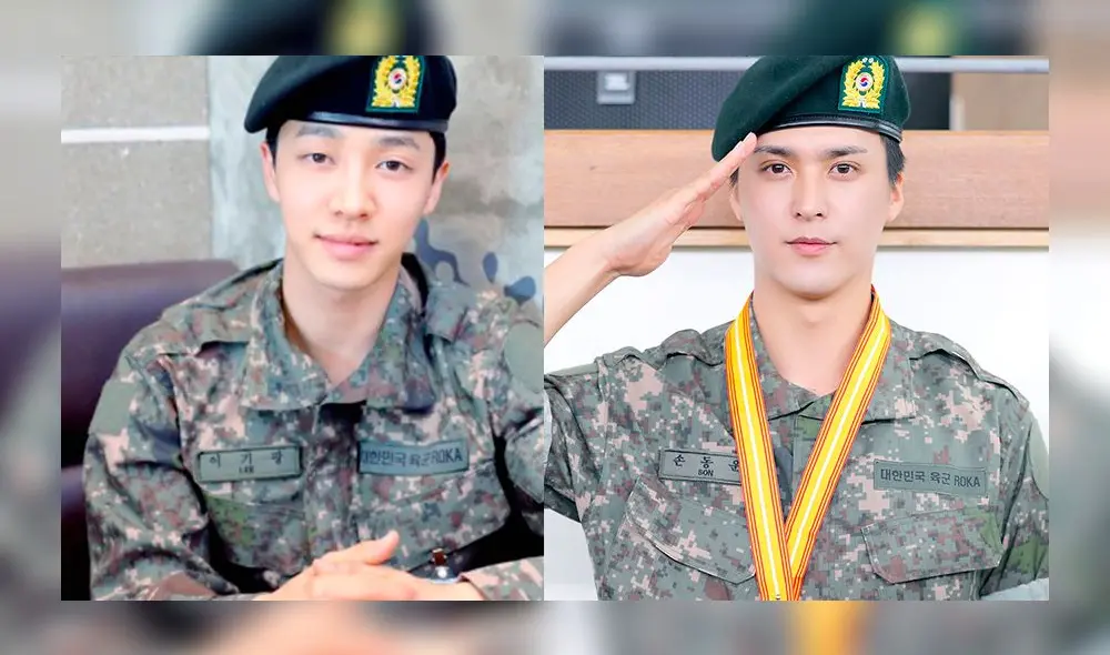 HIGHLIGHT: Gigkwang y Dongwoon como soldados del ejército de Corea del Sur. HIGHLIGHT: Gigkwang y Dongwoon como soldados del ejército de Corea del Sur.
