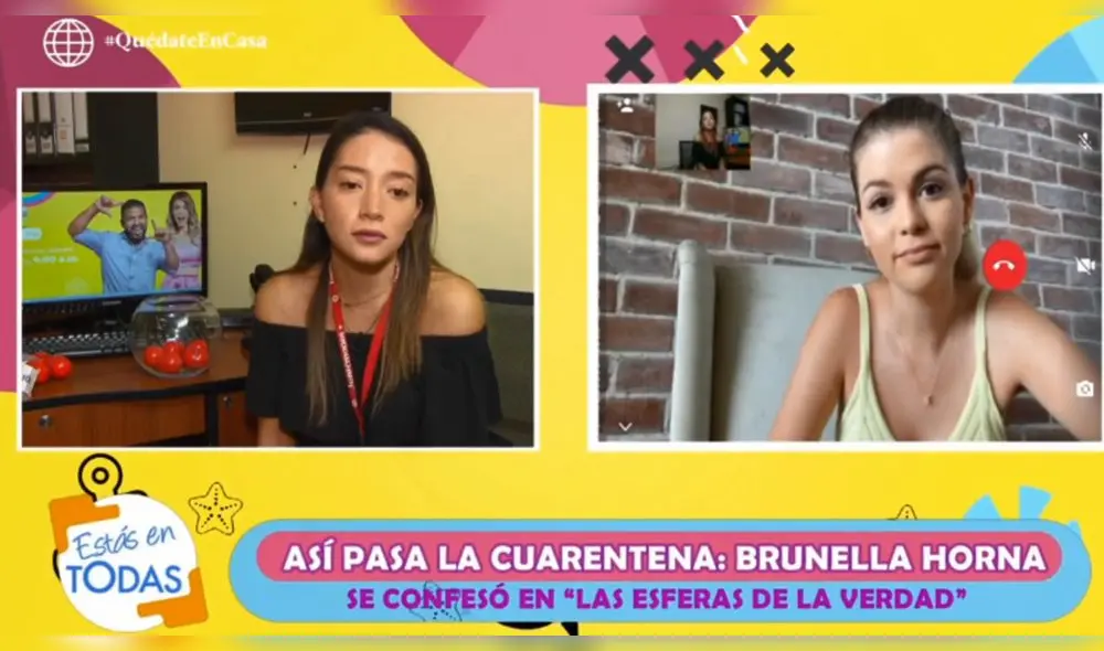 Brunella Horna. Fuente: América TV